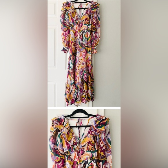 Maxi long sleeve dress - Picture 5 of 5